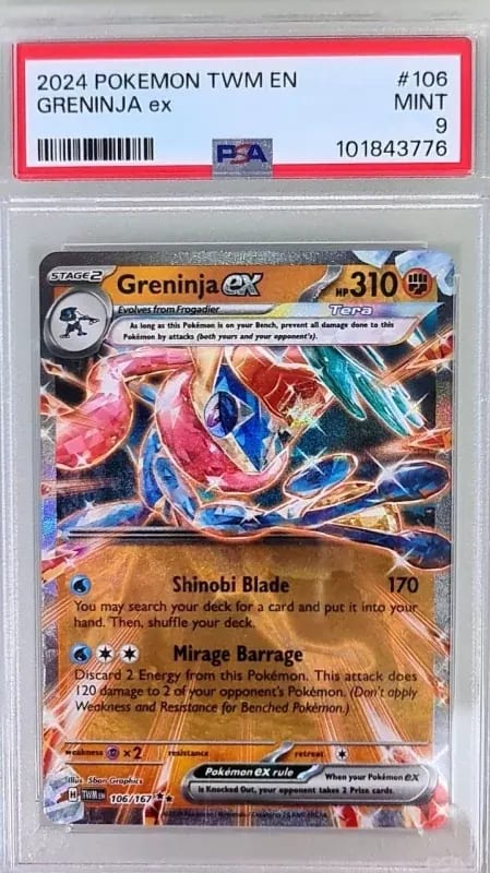 Greninja ex (IR) — Paldean Fates