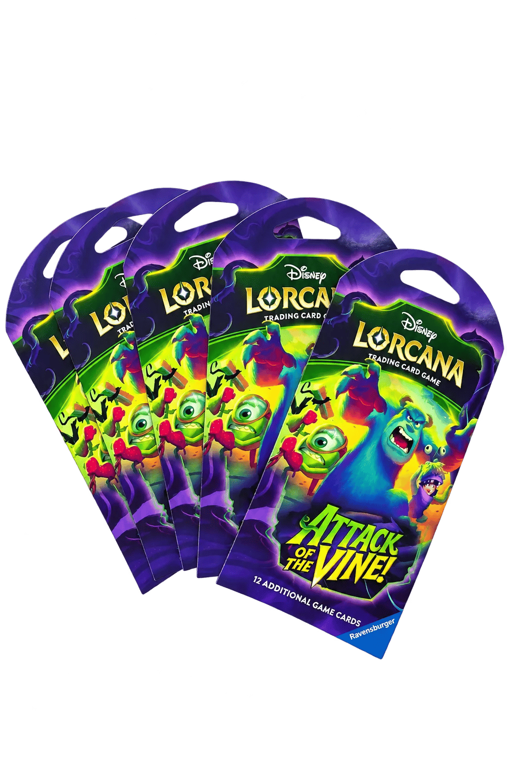 Sleeved Booster Packs - Attack OF The Vine