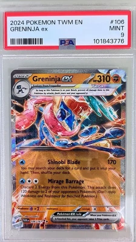 Greninja ex (IR) — Paldean Fates