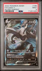 Lugia V (Alt Art) #186 — Silver Tempest — CGC 9.5